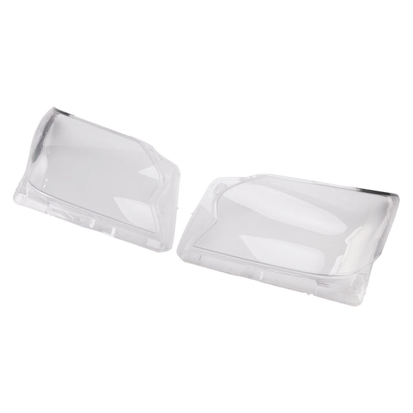 2Pcs Front Headlight Lens Shell+Seal Glue For Lexus GX460 2020-2023 US