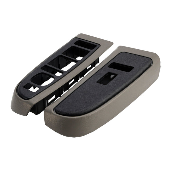 2004-2006 Chevrolet Avalanche 1500 Front Tan Window Switch Trim Bezel 89045119 89045129 Generisk