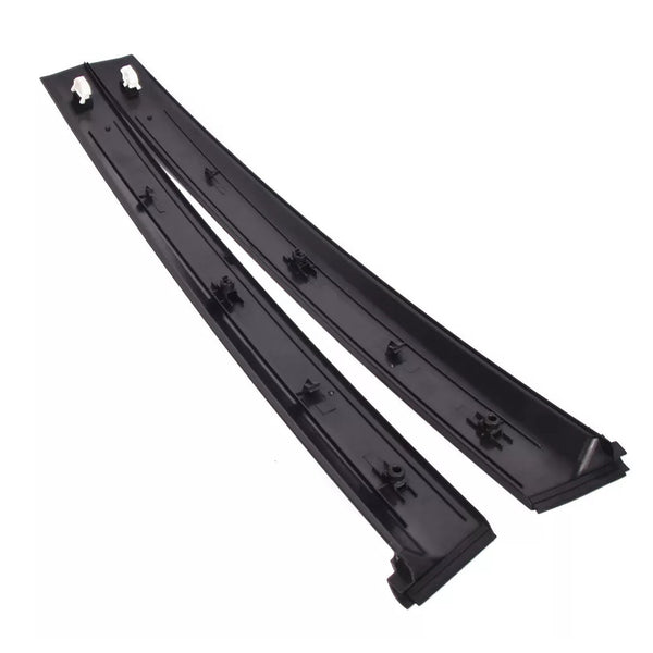 Left&Right Door Garnish Trim Pillar Sash Set SLJ-1173A-BK For Honda Civic 92-95