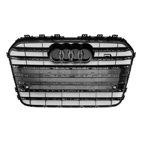 2012–2015 Audi A6 C7 S6 Style Chrome Front Bumper Grille Generic