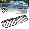 2019-2022 BMW 7 Series G12 Long-Wheelbase Version Facelift Gloss Black Front Grill Grille Generic