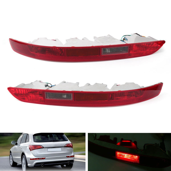 2009-2015 Audi Q5 Left+Right Rear Lower Tail light Reverse Lamp Bumper Light