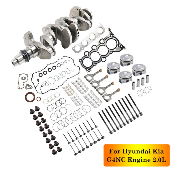 2013-2015 Hyundai Elantra (UD) 2.0L motor G4NC Motor Rebuild Overhaul Kit 23110-2E501 623V6-2EH02 Generic