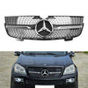 2007-2009 Mercedes Benz Clase GL X164 GL450 Rejilla de parachoques delantero con diamantes cromados 1648880223 genérico