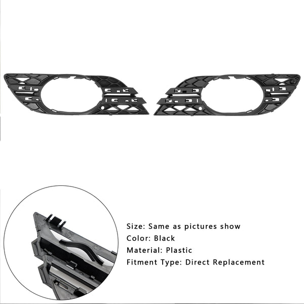 2007-2009 Mercedes Benz E-Class W211 E320 E350 E550 E63 2Pcs Fog Light Trim Set 2118850822