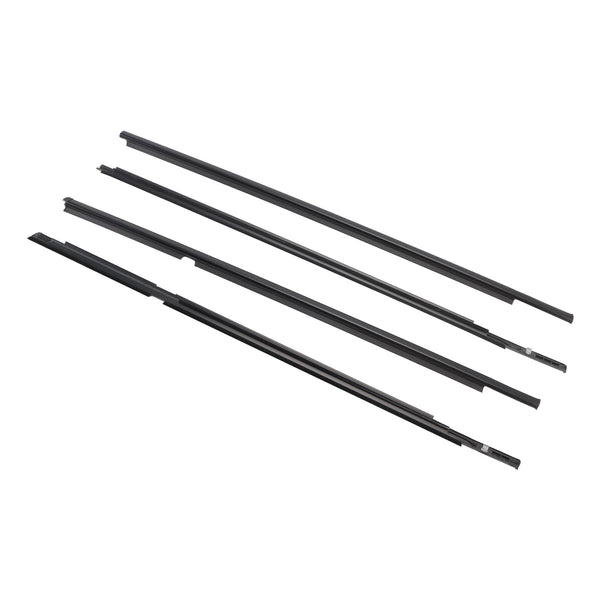 2006-2013 Toyota Yaris Hatchback 4 STK Dørglassbelte Ytre lister værlist