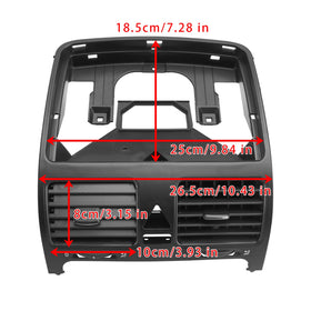 2006–2009 VW Rabbit Armaturenbrett, mittlerer Luftauslass 1K0819743A 1K0819728H Generisch