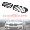 2015.7-2019.1 BMW 7-serie G11 Long-Wheel Base Pre-Facelift Gloss Black Front Njure Grill Generic