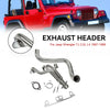 Jeep Wrangler TJ 1997-1999 2.5L L4 Colector de acero inoxidable genérico