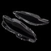 Pair Front Headlight Lens Cover Shell Clear For Jaguar XJ XJL 2010-2019