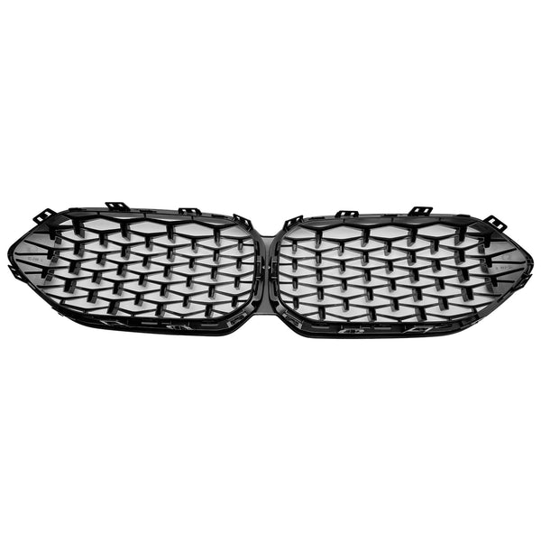 2020-2023 BMW 2-serie F44 Coupe M Diamond Gloss Black Front Grill 51135A39378 Generic