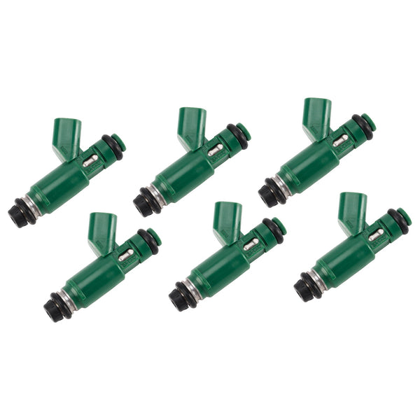 6PCS Fuel Injector 1X43-AB Fit Jaguar X-Type 3.0L 2002-2008 V6 2.5L 1955004011