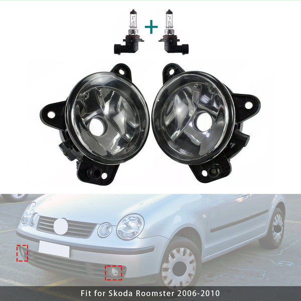 2006+ Volkswagen Crafter Pair Front Fog Light With Bulbs 6QD941699 6QD941700 Generic