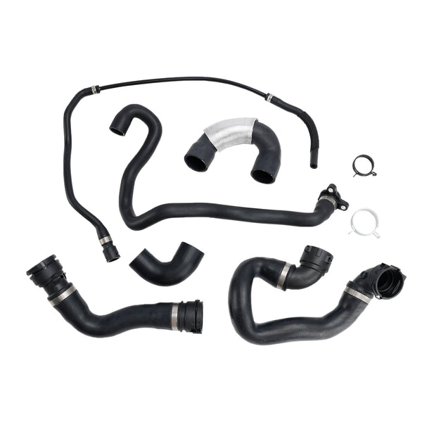 2007-2010 BMW 335i 6PCS Radiator Coolant Water Hose Pipe Kit W1939C Generic