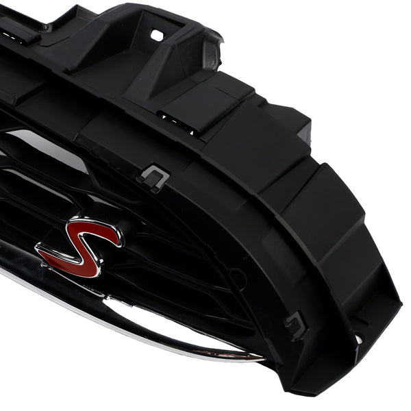 2014-2021 Alle F55 F56 F57 Model Vehicles Black Front Mesh Grille Grill 51137335528 Generisk