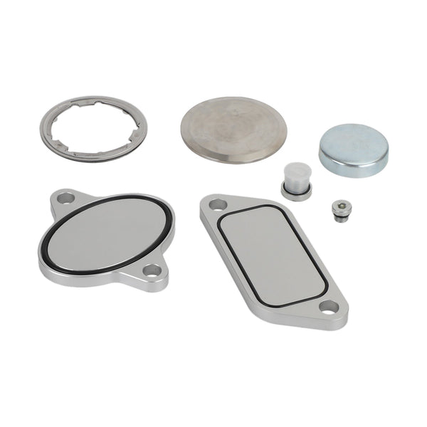 2007-2010 ISX CM871 EGR Plug Kit Stage 2 Plates and Plugs Aluminum