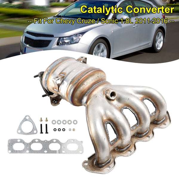 2011-2015 Chevy Cruze 1.8L spruitstukkatalysator algemeen