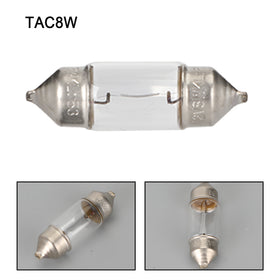 TOSHIBA TAC8W Car Auxiliary Bulbs 31MM C8W 12V8W Festoon Lamp Generic