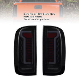 Left+Right LED Tail Light Assembly For Chevy Colorado GMC Canyon 2015-2022