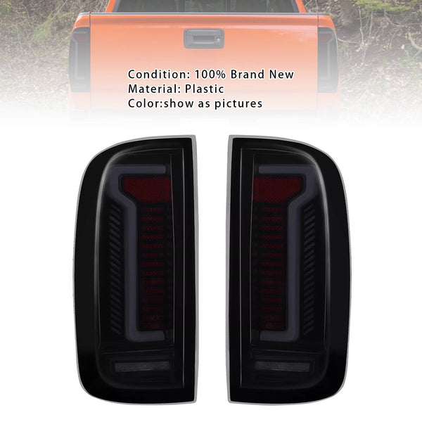 Left+Right LED Tail Light Assembly For Chevy Colorado GMC Canyon 2015-2022