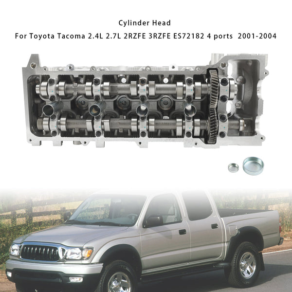 2000、2004 トヨタ タコマ 2.4L A/T 2WD EXTRA CAB DLX シリンダー ヘッド 11101-79266 11101-79276 汎用