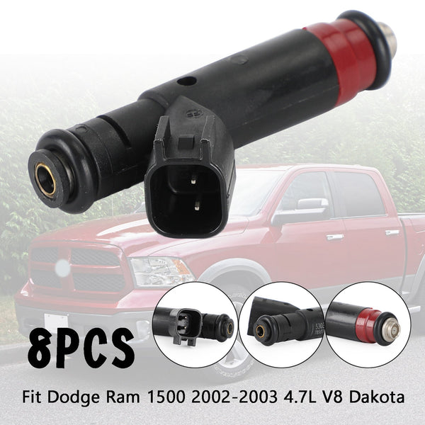 2001-2003 Dodge Durango/Dakota 4.7L V8 8 inyectores de combustible 53032145AA 812-12144 genérico