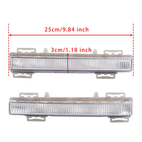 2012–2015 Mercedes-Benz W166 ML-Klasse Venstre Høyre Par Kjørelys Tåkelys A0999065700 Generisk
