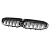 2019-2022 BMW 3 Series G20 Double Slat Black Ledney Grille 51138072085 Generic
