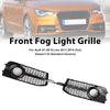 2011–2014 Audi A1 8X S-Line 2 Stück Frontstoßstange Nebelscheinwerfer-Abdeckung Grill 8X0807682B 8X0807681B Generisch