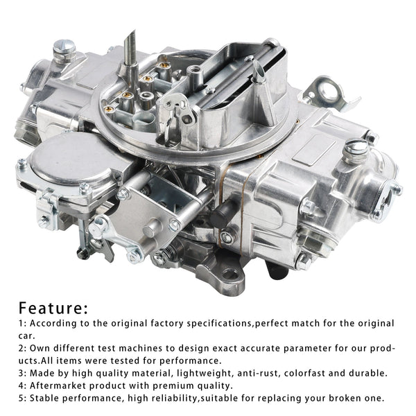 Holley Carburetor 4-Barrel 750 CFM Manual 0-3310S