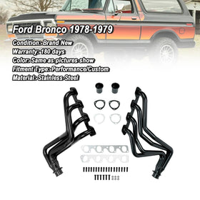 1977-1979 Ford F100 F150 F250 F350 uitlaatspruitstuk algemeen