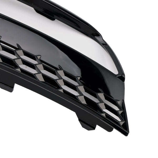 Glänzend schwarze Nebelscheinwerfer-Grillabdeckungen, passend für Audi A3 8V Limousine 2013–2016