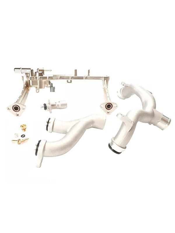 2014-2020 Land Rover LR4 L319 3.0L V6 (AJ126) NEW 2024 Upgraded Metal Coolant Water Pipe System Kit 3.0 LR109401 LR041788