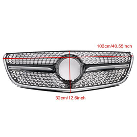 Chrom-Frontstoßstangengrill passend für Mercedes Vito W447 2014-2023 Diamond