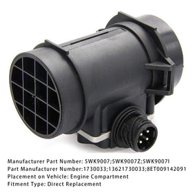 Mass Air Flow Meter Sensor For BMW E36 E34 E39 320i 520i 5WK9007