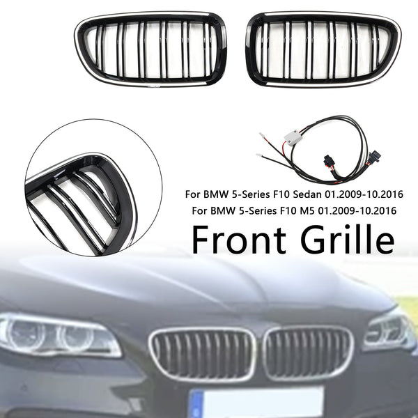 11.2009-02.2017 BMW 5 Serie F11 Grill Grill Grill Grill Black 51137203649 51137203650