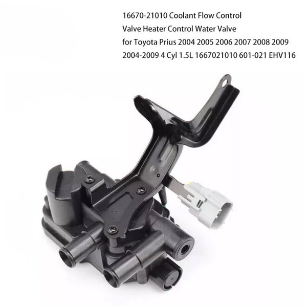 Heater Coolant Control Valve 16670-21010 For Toyota Prius 1.5L L4 2004-2009