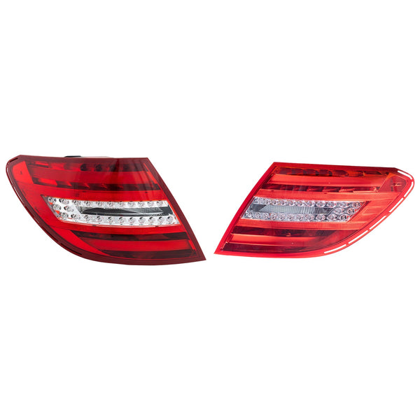 2011-2014 Mercedes Benz W204 C250 C300 C350 C63 L+R Tail Light 2049060603 2049060604