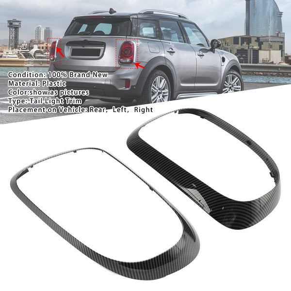 11/2015��12/2019 Mini Cooper Countryman F60 Left+Right Tail Light Trim 63217385427+63217385428 Generic