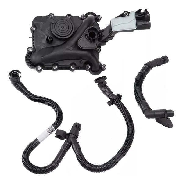 2010-2015 Audi Q7 (4LB) 3.0 TFSI quattro Separatore olio PCV Valvola di sfiato e tubo flessibile 06E103547AH Generico