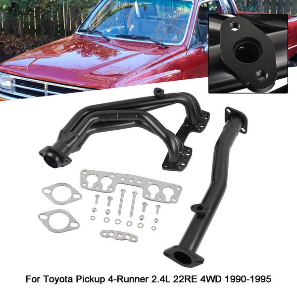 1990-1995 Toyota Pickup 4-Runner 2.4L 22RE 4WD Exhaust Manifold Header Generic