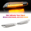 2004-2010 BMW 5-serie E60 E61 X3 Series E83 LED-sekventiel blinker Side Indikator Turn Signal 63137165741