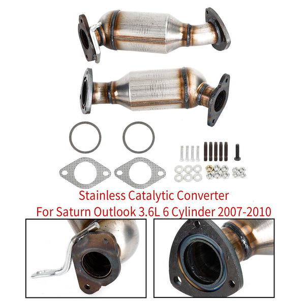 Convertitore catalitico anteriore sinistro e destro Buick Enclave 3.6L 6 cilindri 2008-2017 generico