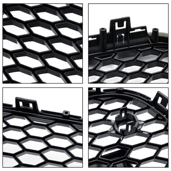 2012-2015 Audi A6 C7 S6 RS6 Style Honeycomb främre stötfångare Grill Generic