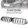2020-2025 BMW 6-serie G32 dobbel lamell svart front nyregrill Generisk