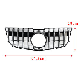 2013-2015 Mercedes Benz GLK X204 Front Grille Grill Mesh Chrome Generic