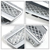 2007-2008 Mercedes R230 SL550 SL600 1 Fin Star Voorbumper Bovengrill Algemeen