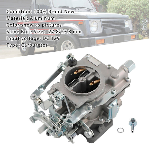 1986-1988 スズキ ジムニー サムライ 1.3L SJ413 JA51 Sierra Carb Carby キャブレター 21100-24034 汎用