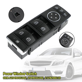 2009-2015 Mercedes-Benz GLK350 Power Window Switch Front Left 2049055302 Generic