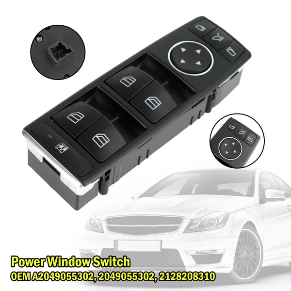 2007-2013 Mercedes-Benz E550 / E63 Power Window Switch Front Left 2049055302